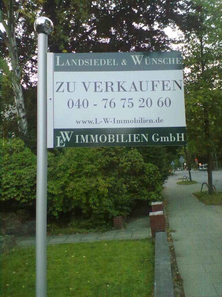 Immobilien Verkaufsgalgen komplett 149,49 € zzgl. Mwst.