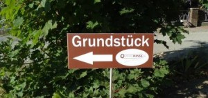 Schilder für Makler